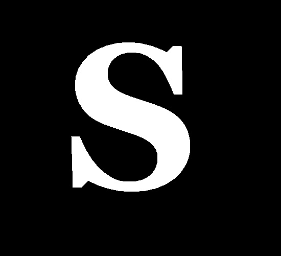 3D Letter S