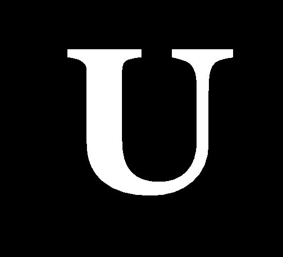 3D Letter U